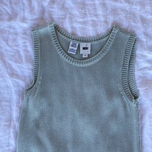 Vintage DKNY sweater vest top M